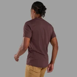 Montane T-Shirts & Baselayers-Mens Alhena T Shirt - Dark Garnet