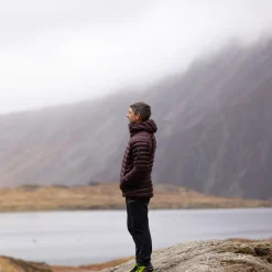 Montane Insulated Jackets-Mens Anti-Freeze Hoodie - Dark Garnet
