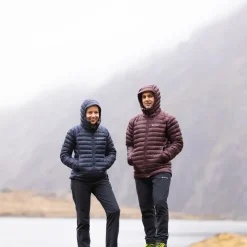 Montane Insulated Jackets-Mens Anti-Freeze Hoodie - Dark Garnet