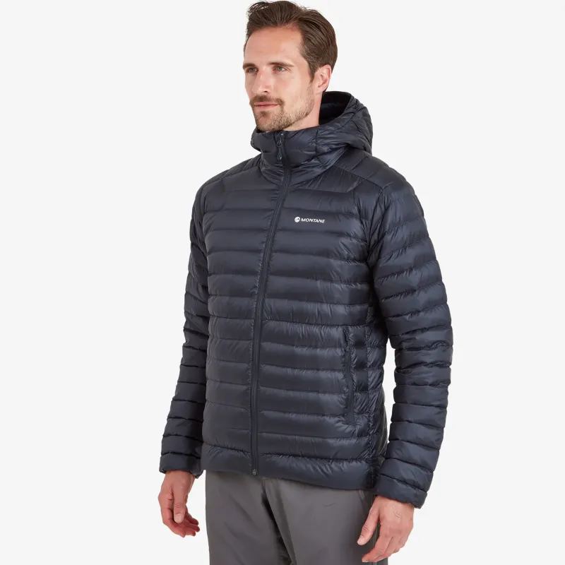 Montane Insulated Jackets-Mens Anti-Freeze Hoodie - Eclipse Blue