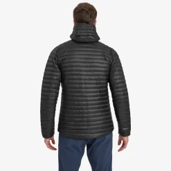 Montane Insulated Jackets-Mens Anti-Freeze Lite Hoodie - Black