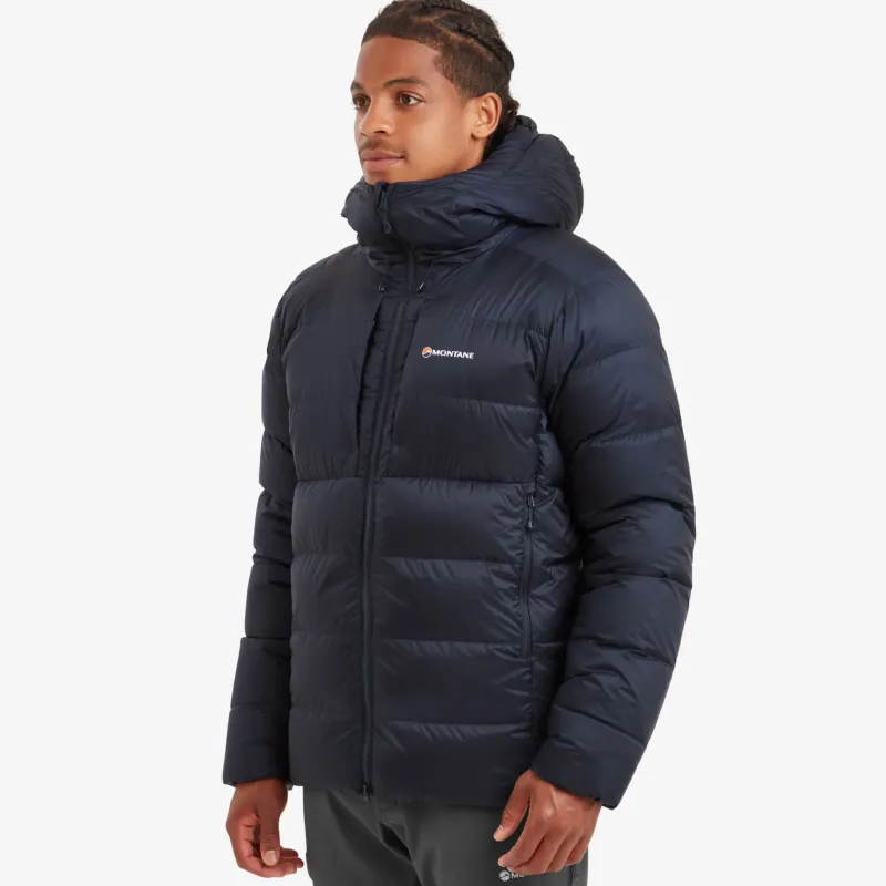 Montane Insulated Jackets-Mens Anti-Freeze XPD Hoodie - Eclipse Blue