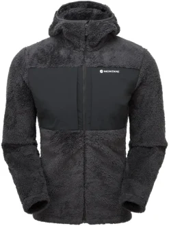 Montane Fleece & Mid Layer-Mens Caldus XT Hoodie - Midnight Grey
