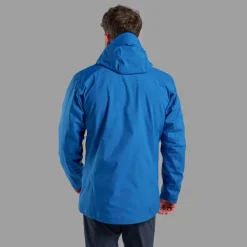 Montane Waterproof Jackets-Mens Cetus Jacket - Neptune Blue