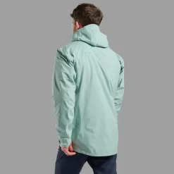 Montane Waterproof Jackets-Mens Cetus Jacket - Sea Mist
