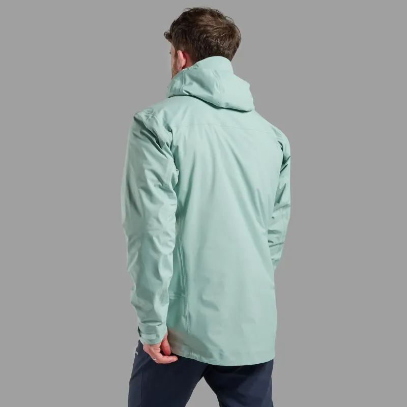 Montane Waterproof Jackets-Mens Cetus Jacket - Sea Mist