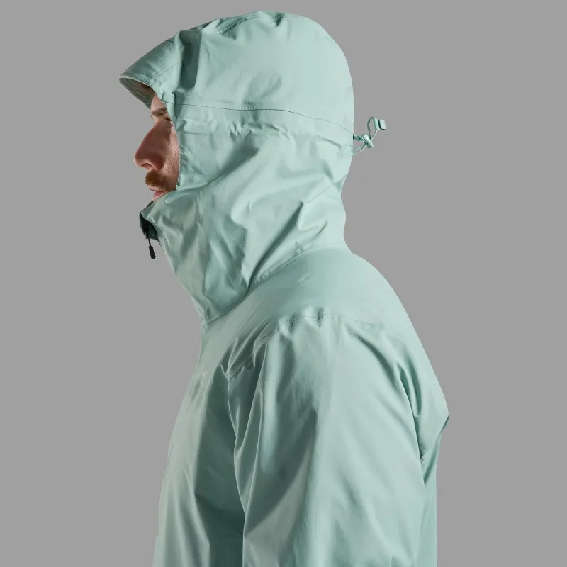 Montane Waterproof Jackets-Mens Cetus Jacket - Sea Mist