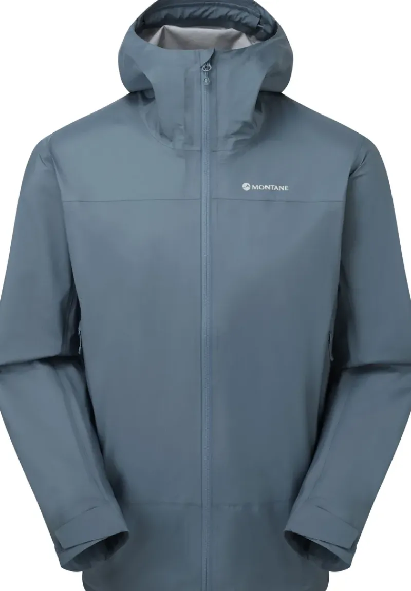 Montane Waterproof Jackets-Mens Cetus Lite Jacket - Stone Blue