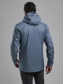 Montane Waterproof Jackets-Mens Cetus Lite Jacket - Stone Blue