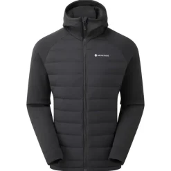 Montane Insulated Jackets-Mens Composite Hoodie - Black