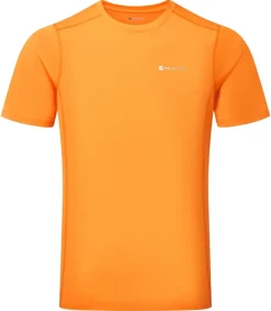 Montane T-Shirts & Baselayers-Mens Dart Lite T Shirt - Nagami Orange