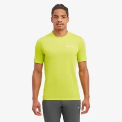 Montane T-Shirts & Baselayers-Mens Dart Lite T-Shirt - Citrus Spring