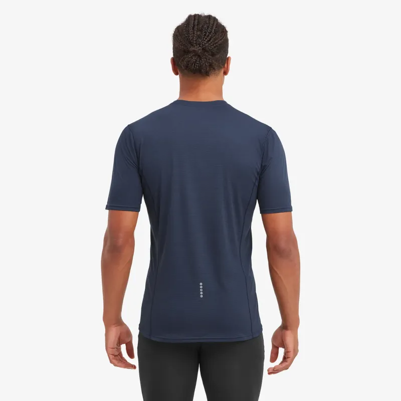 Montane T-Shirts & Baselayers-Mens Dart Nano T-Shirt - Eclipse Blue