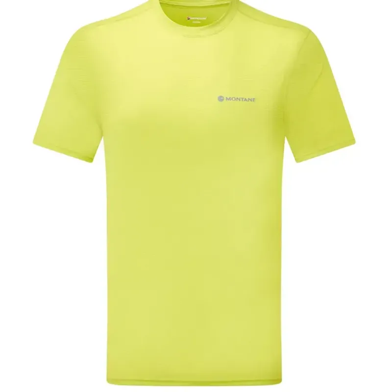 Montane T-Shirts & Baselayers-Mens Dart Nano T-Shirt - Citrus Spring
