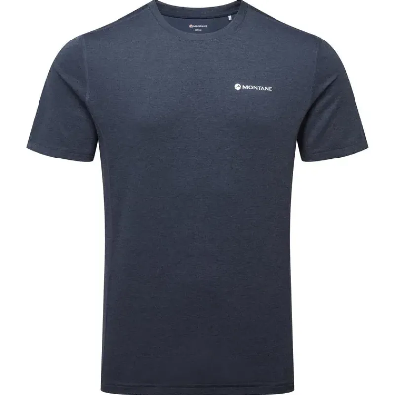 Montane T-Shirts & Baselayers-Mens Dart T-Shirt - Eclipse Blue