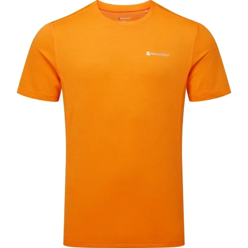 Montane T-Shirts & Baselayers-Mens Dart T-Shirt - Nagami Orange