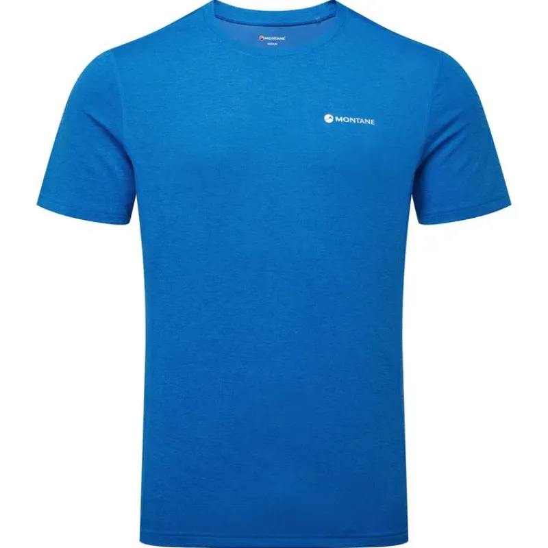 Montane T-Shirts & Baselayers-Mens Dart T-Shirt - Neptune Blue