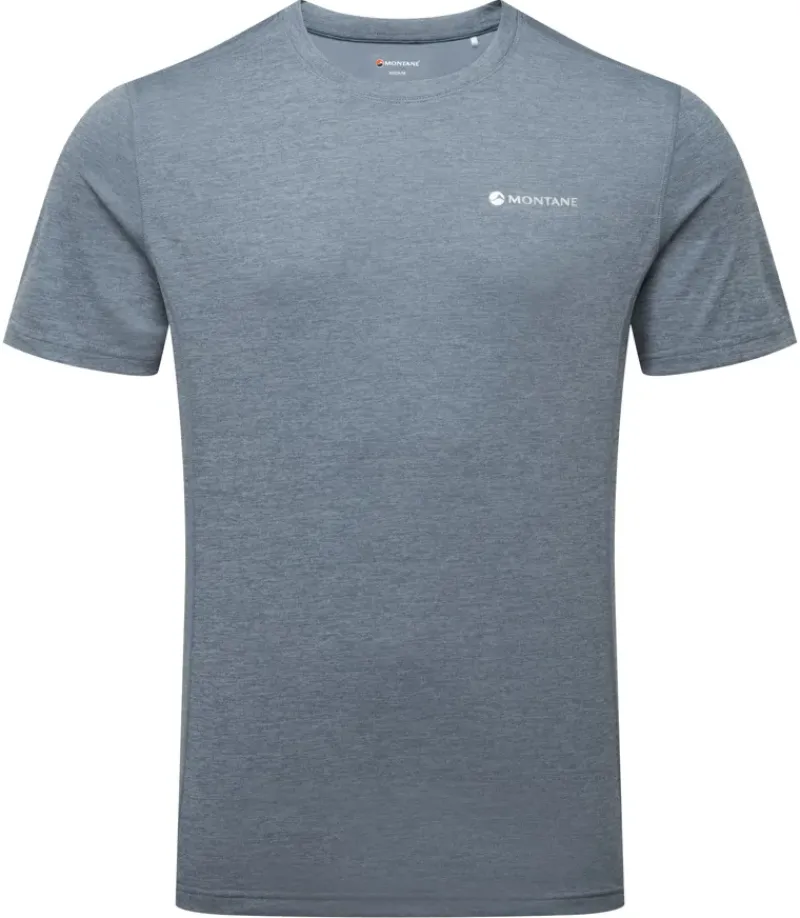 Montane T-Shirts & Baselayers-Mens Dart T-Shirt - Stone Blue