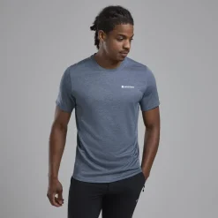Montane T-Shirts & Baselayers-Mens Dart T-Shirt - Stone Blue