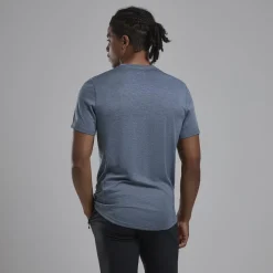 Montane T-Shirts & Baselayers-Mens Dart T-Shirt - Stone Blue