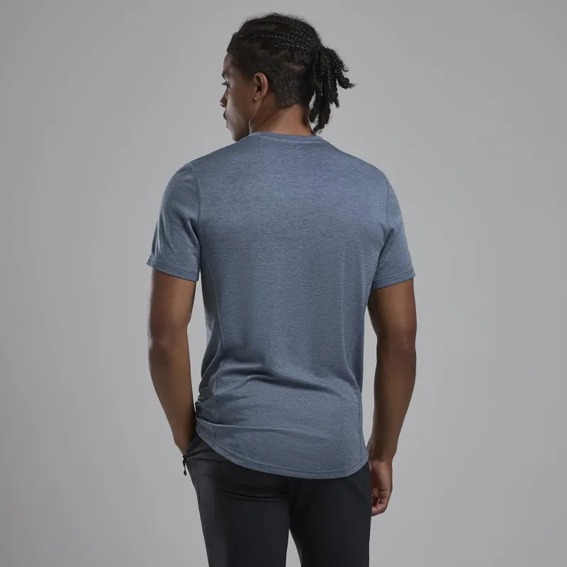 Montane T-Shirts & Baselayers-Mens Dart T-Shirt - Stone Blue