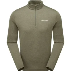 Montane T-Shirts & Baselayers-Mens Dart Zip Neck - Caper