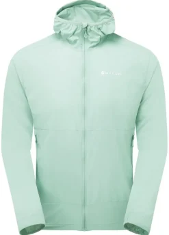 Montane Windshirts-Mens Featherlite Hoodie - Sea Mist