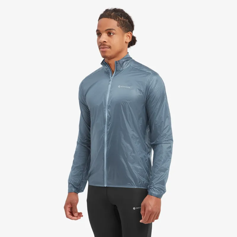 Montane Windshirts-Mens Featherlite Nano Jacket - Stone Blue