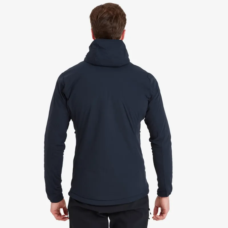 Montane Insulated Jackets-Mens Fireball Lite Hoodie - Eclipse Blue