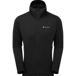 Montane Fleece & Mid Layer-Mens Fury Hoodie - Black