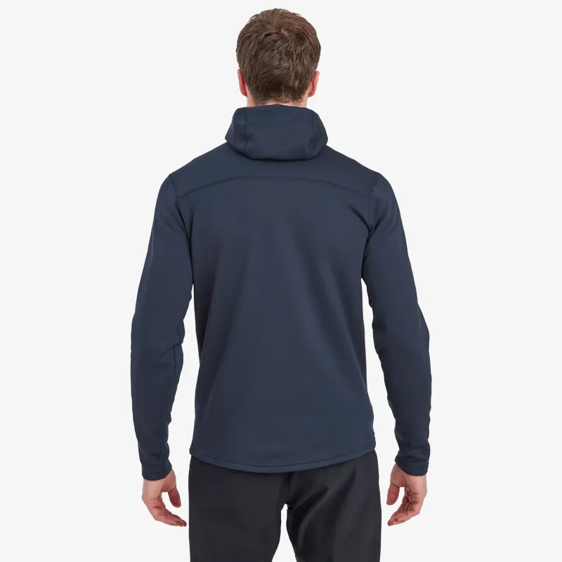 Montane Fleece & Mid Layer-Mens Fury Hoodie - Eclipse Blue