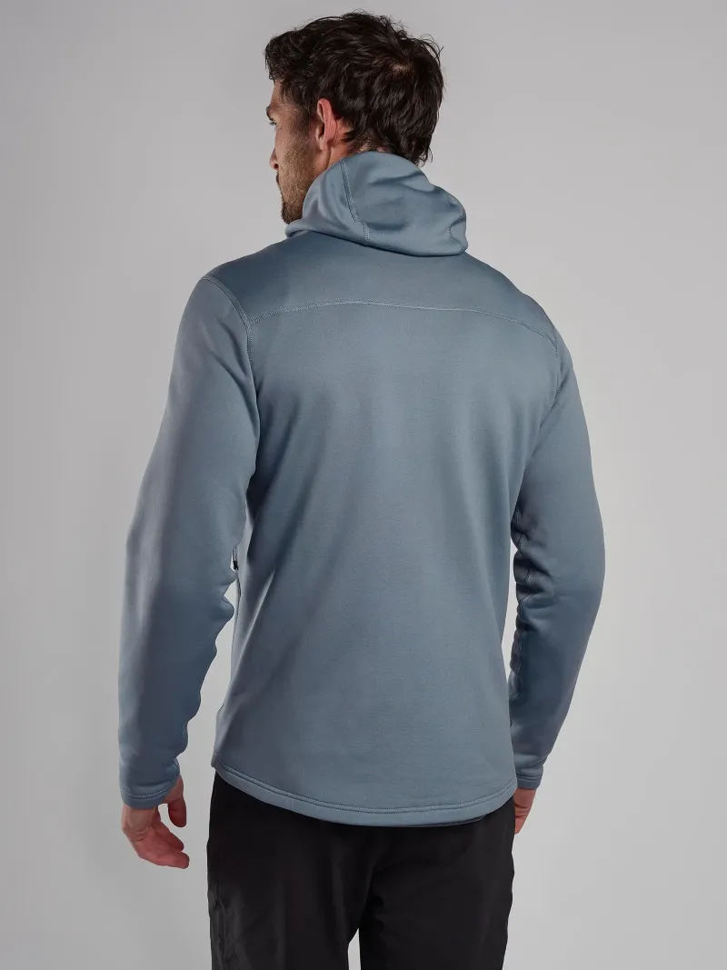Montane Fleece & Mid Layer-Mens Fury Hoodie - Stone Blue