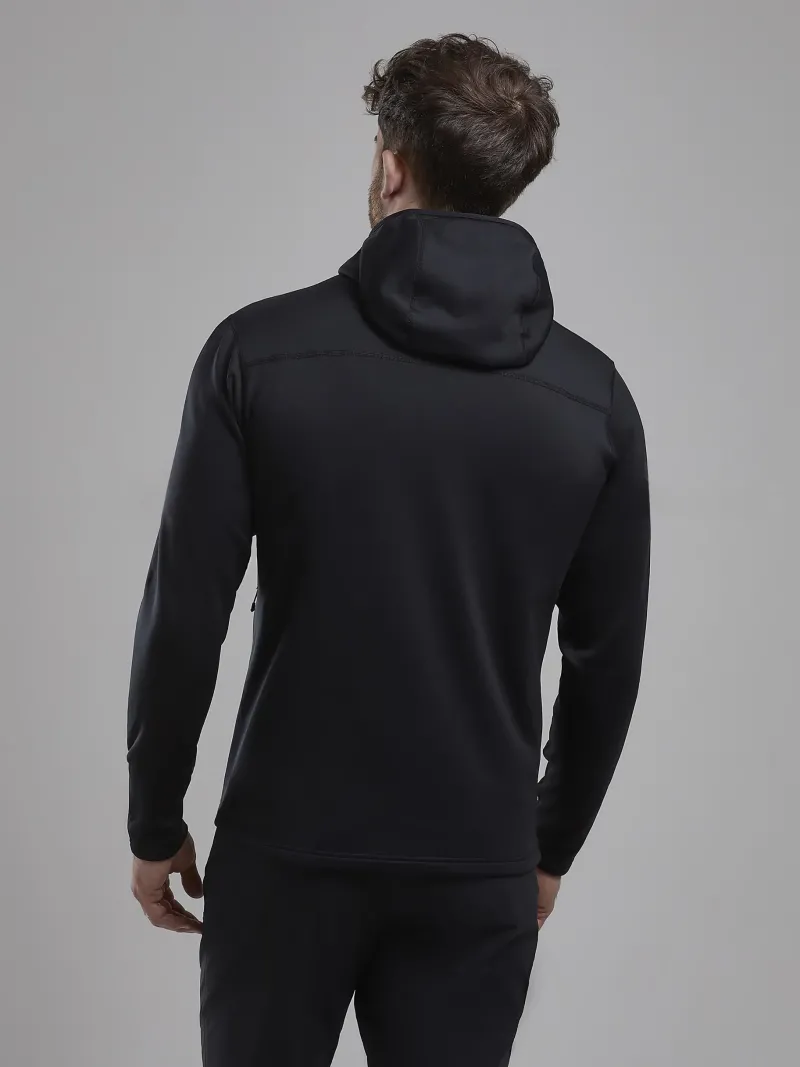 Montane Fleece & Mid Layer-Mens Fury Lite Hoodie - Black