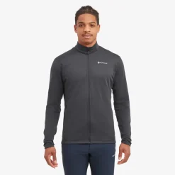 Montane Fleece & Mid Layer-Mens Fury Lite Jacket - Midnight Grey