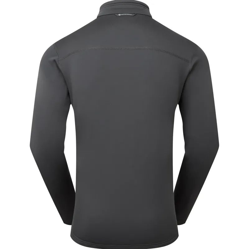 Montane Fleece & Mid Layer-Mens Fury Lite Pull-On - Midnight Grey