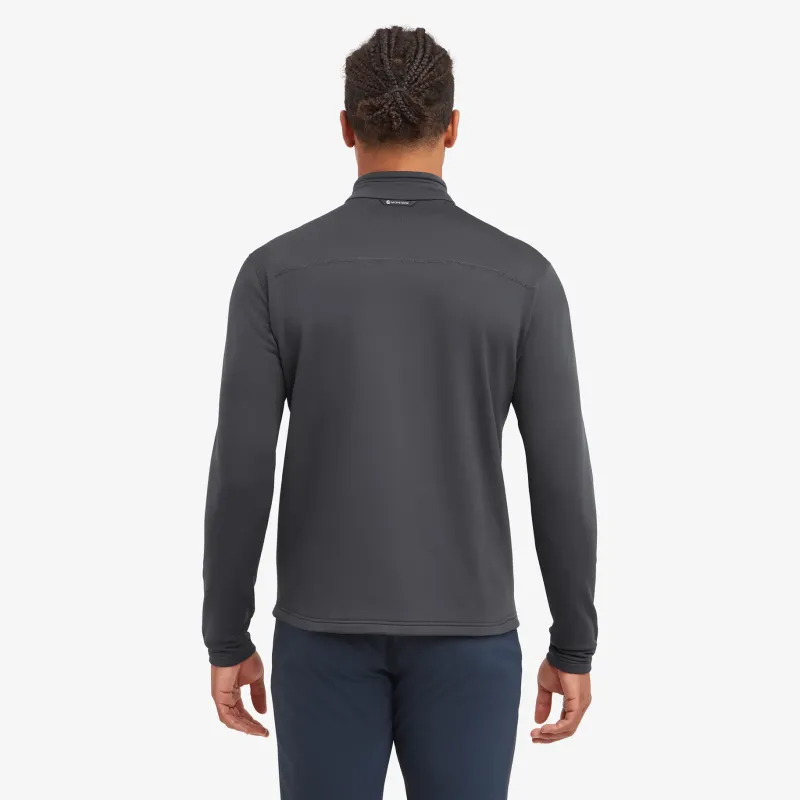 Montane Fleece & Mid Layer-Mens Fury Lite Pull-On - Midnight Grey