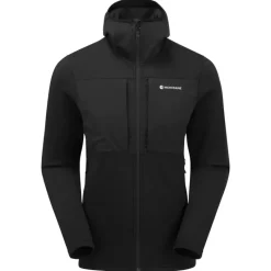 Montane Fleece & Mid Layer-Mens Fury XT Hoodie - Black
