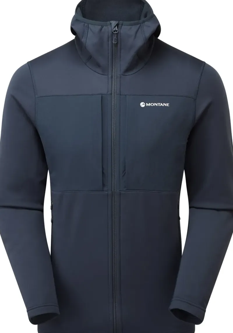 Montane Fleece & Mid Layer-Mens Fury XT Hoodie - Eclipse Blue