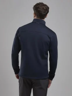 Montane Fleece & Mid Layer-Mens Fury XT Pull-On - Eclipse Blue