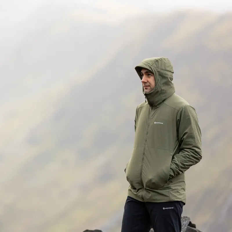 Montane Softshell Jackets-Mens Khamsin Hoodie - Caper