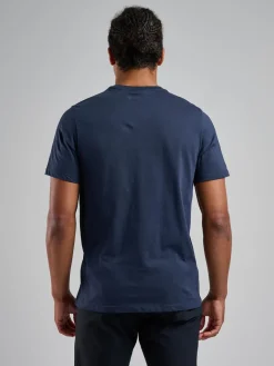 Montane T-Shirts & Baselayers-Mens Mono Logo T-Shirt - Eclipse Blue