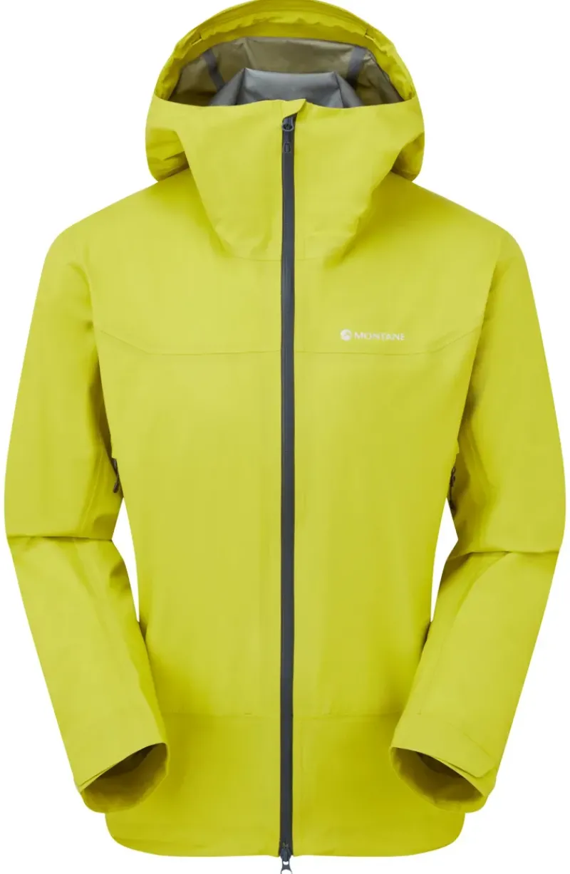 Montane Waterproof Jackets-Mens Niveus Lite Jacket - Citrus Spring