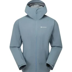 Montane Waterproof Jackets-Mens Phase Lite Jacket - Stone Blue