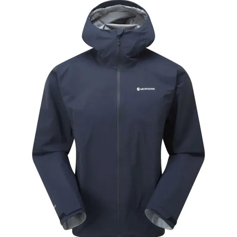 Montane Waterproof Jackets-Mens Phase Lite Jacket - Eclipse Blue