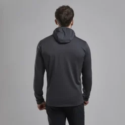 Montane Fleece & Mid Layer-Mens Protium Hoodie - Midnight Grey