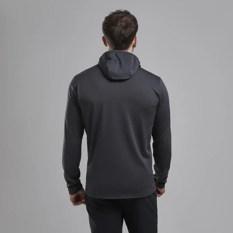Montane Fleece & Mid Layer-Mens Protium Hoodie - Midnight Grey