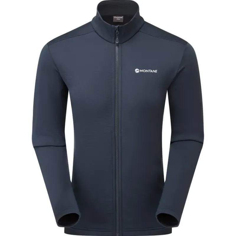Montane Fleece & Mid Layer-Mens Protium Jacket - Eclipse Blue