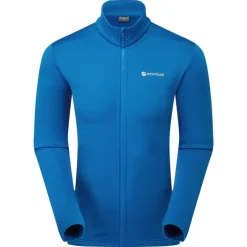 Montane Fleece & Mid Layer-Mens Protium Jacket - Neptune Blue