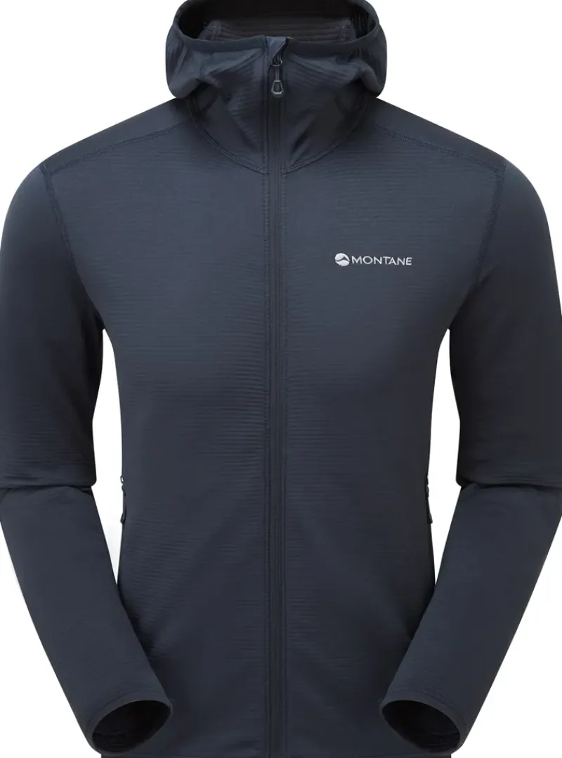 Montane Fleece & Mid Layer-Mens Protium Lite Hoodie - Eclipse Blue