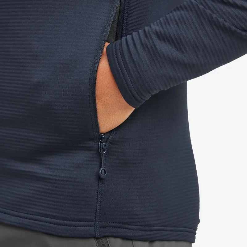 Montane Fleece & Mid Layer-Mens Protium Lite Hoodie - Eclipse Blue
